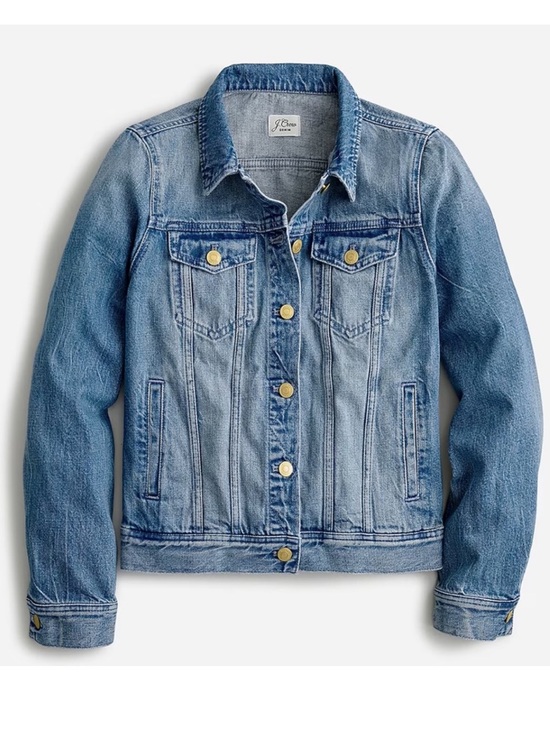 J. Crew Jackets & Blazers - J. Crew | Jacket | Classic Denim Jacket in Brilliant Day Wash